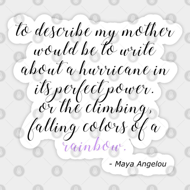 Mothers Day- perfect storm Sticker by Johadesigns